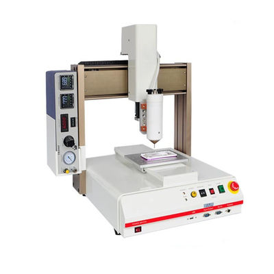 Un buen precio. Máquina dispensadora de pegamento AB con velocidad de 300 mm/s, precisión de repetición de ±0.02 mm y relación de mezcla de pegamento de 1:1-10:1 en línea