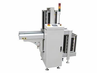 Un buen precio. Acero inoxidable 3 Magaiznes Cargador de PCB Frente de operación 250 mm en línea