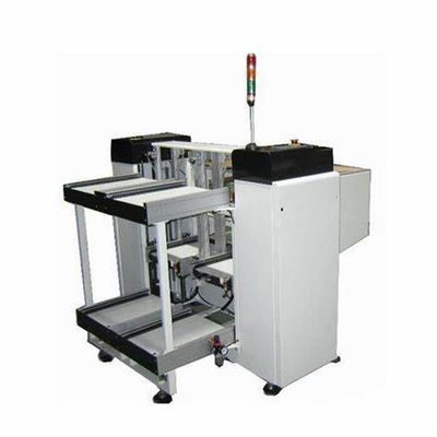 Un buen precio. Control de PLC de 40 mm de altura, descargador de revistas de PCB de 4-6 bar en línea